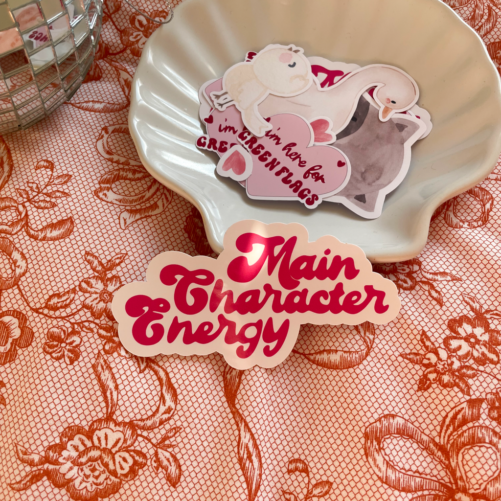 Single Sticker - Main Character Energy