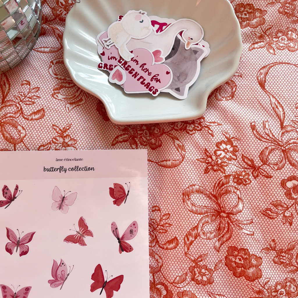 Sticker sheet - Butterflies