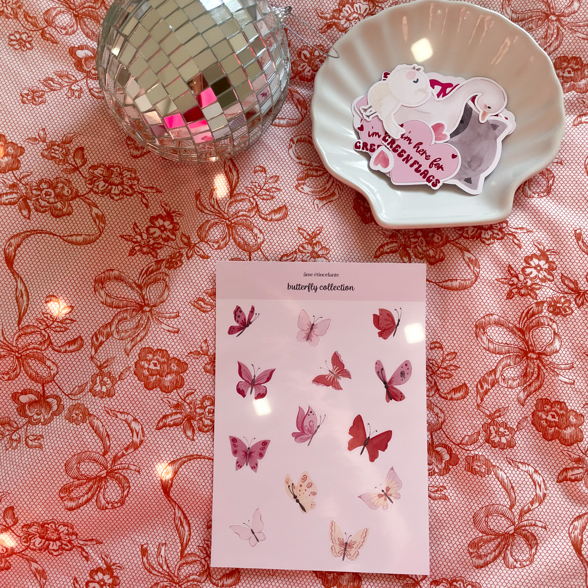Sticker sheet - Butterflies