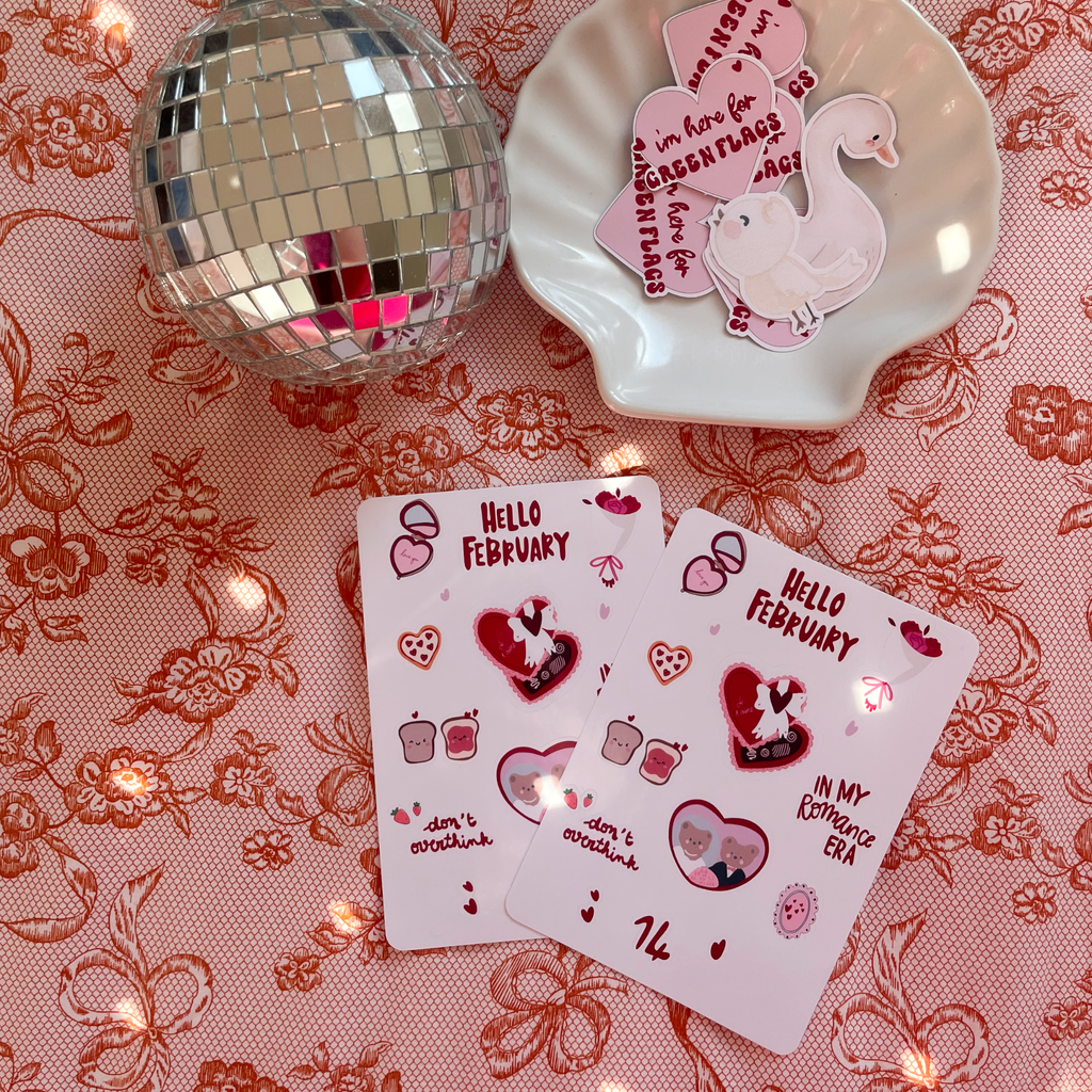 Sticker sheet - Valentine's Day