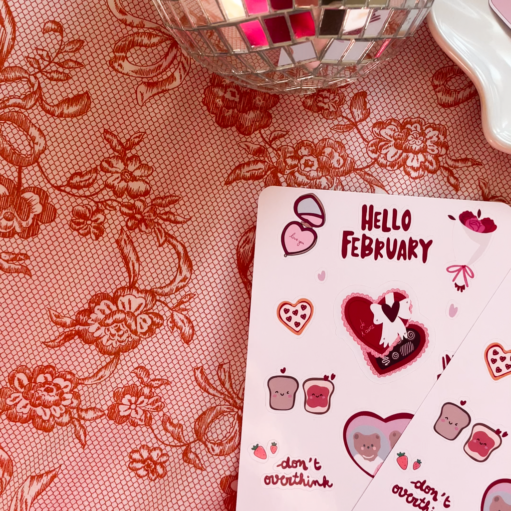 Sticker sheet - Valentine's Day